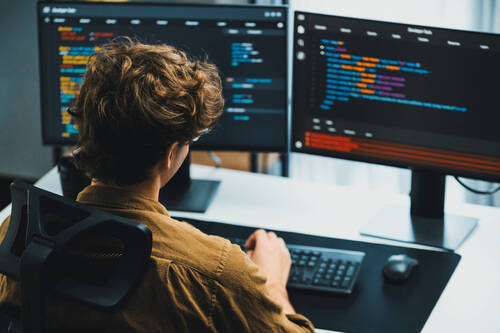 IT developer working AZ ERP online software development